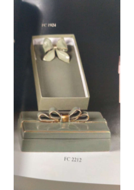 Piatto rettangolare con fiocco - Dea Capodimonte