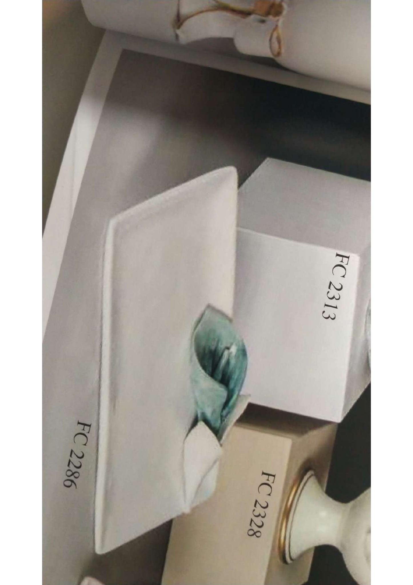 Piatto con calla - Dea Capodimonte