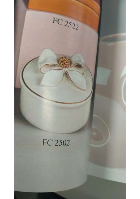 Scatola con fiocco e zircone - Dea Capodimonte