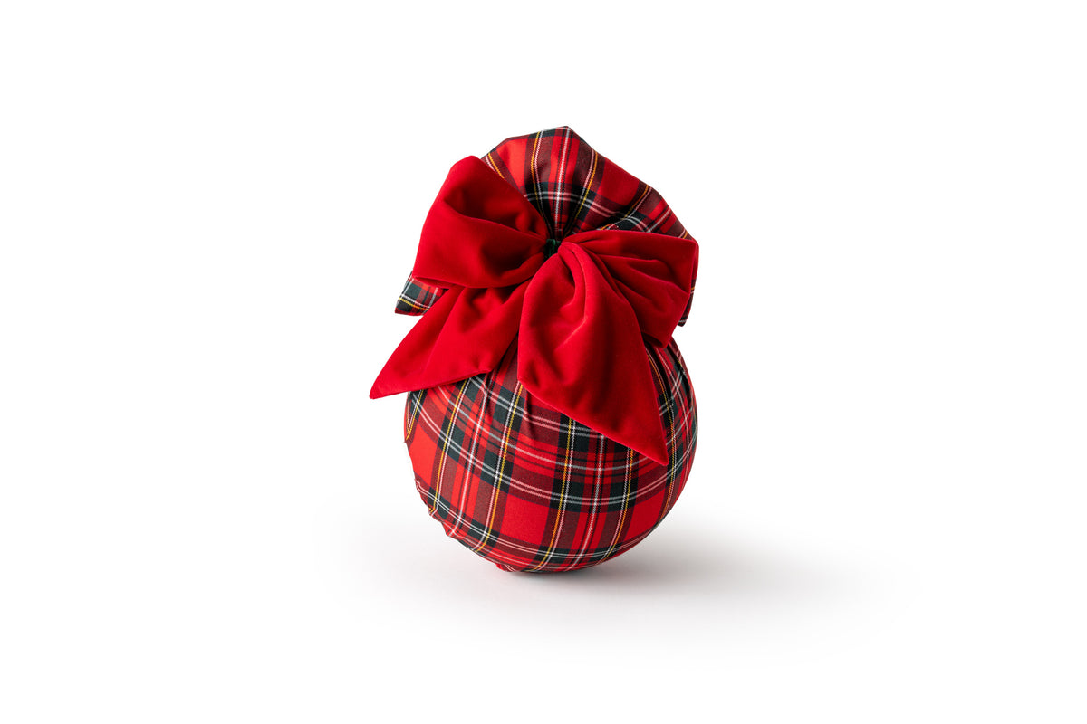 Sfera scozzese con fiocco in velluto - Fiori di Lena