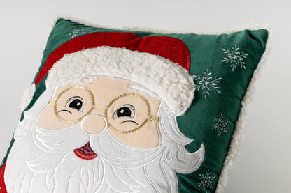 Cuscino quadrato 40x40cm babbo natale - Fiori di Lena