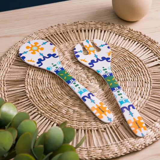 Posate insalata flower&lemon - Guzzini