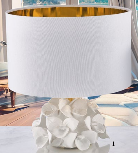 Lume corallo flower bianco - Melaverde