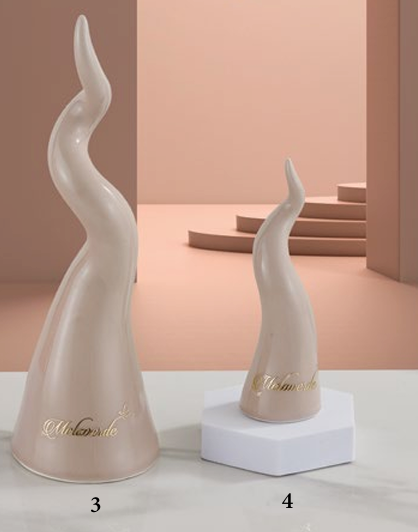 Corno da appoggio beige - Melaverde
