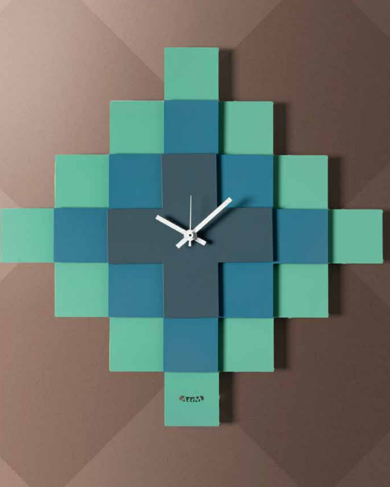Orologio da parete mosaico - Arti e Mestieri