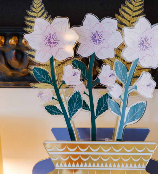 Decorazione rosa selvatica - Vesta Design