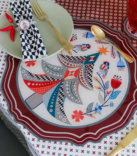 Sottopiatto set 2 albero - Vesta Design