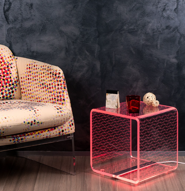 Solid tavolino luminoso - Vesta Design