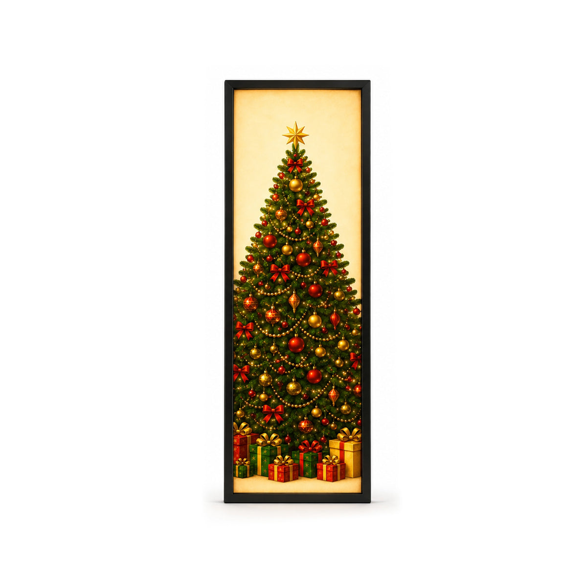 Quadro retroilluminato albero di natale - Sequenze