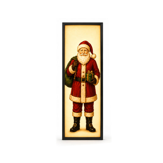 Quadro retroilluminato babbo natale - Sequenze