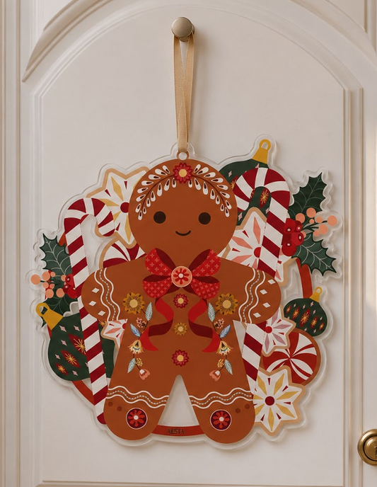 Ghirlanda natalizia Mr Ginger - Vesta Design