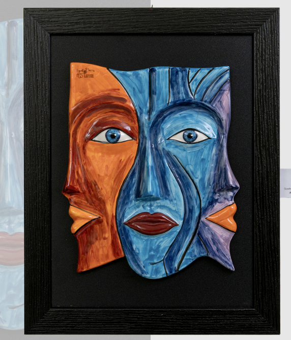 Quadro 48x38cm L'una e l'altra - Spago di terra