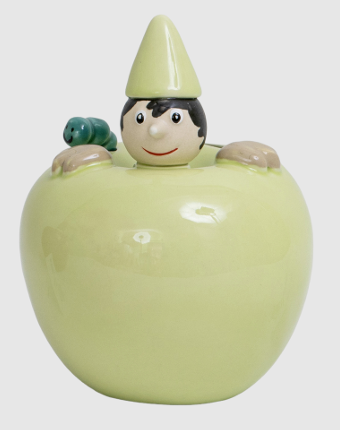 Mela pinocchio salvadanaio - Spago di terra