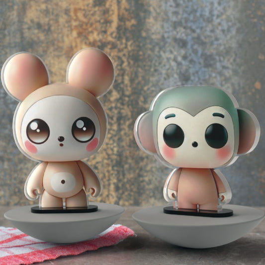 Figures dondolante Linea Art Boys - Linee