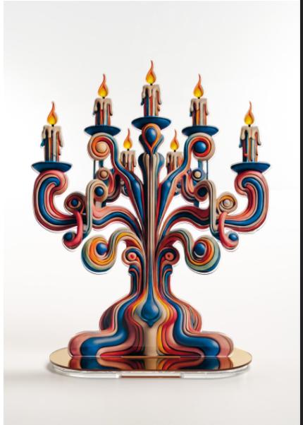 Candelabro Candy Pop - Linee