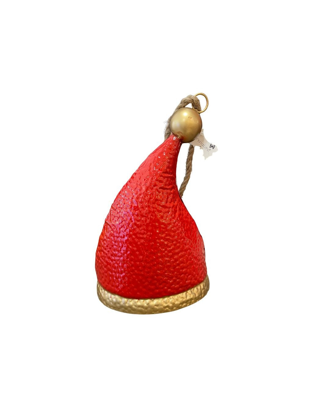 Campana cappello di babbo natale Fiori di lena