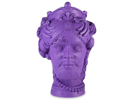 Scultura testa Baci Milano