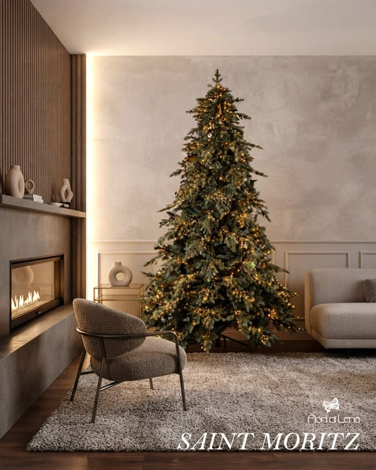 Pino Saint Moritz con led - Fiori di Lena