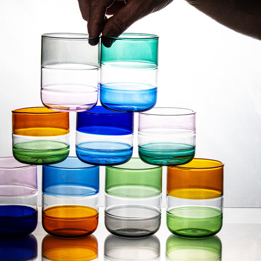 Set bicchieri da 4 multicolor - Livellara Milano