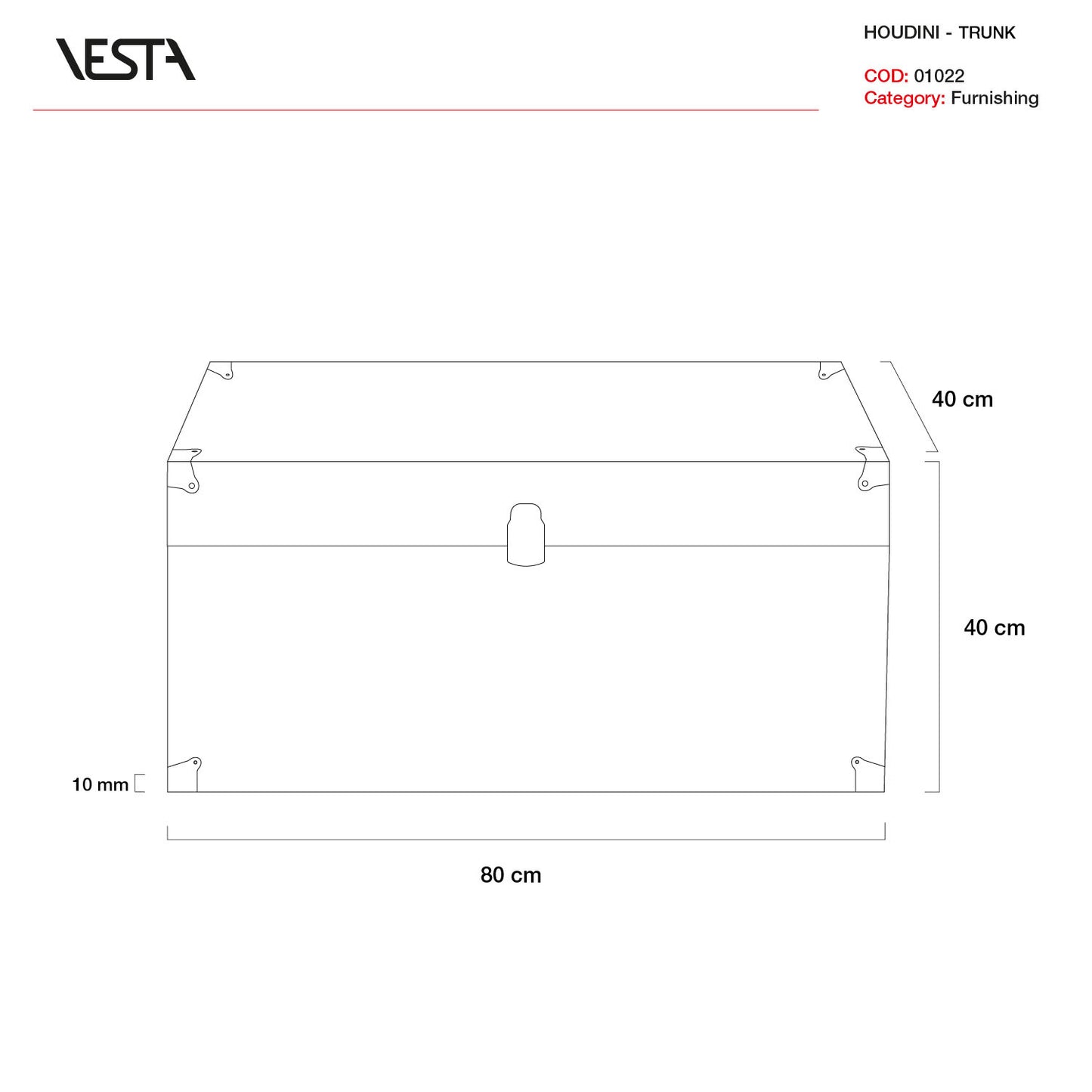 BAULE HOUDINI | VESTA