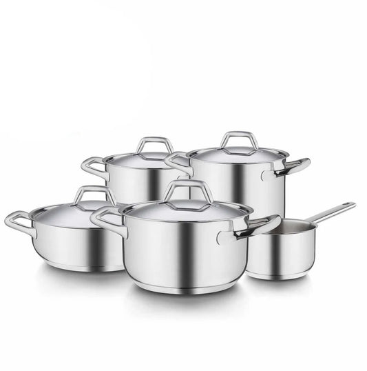 Batteria chef line 9pz  - Barazzoni