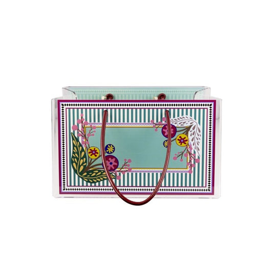 Contenitore porta oggetti Charlotte danubio - Vesta Design