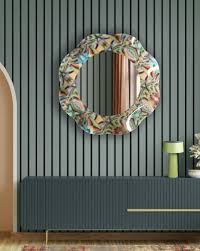 Specchio da parete soft tondo/rettangolare - Vesta Design