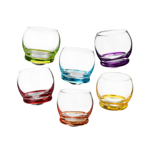 Bicchiere liquore old fashion set da 6 - Onlylux