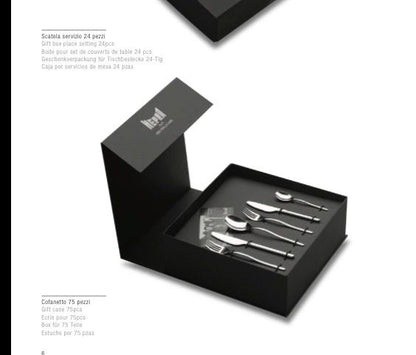 Set posate Mepra Unika 75 pezzi - Mepra