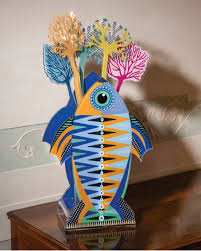 Vaso pesce imperatore - Vesta Design