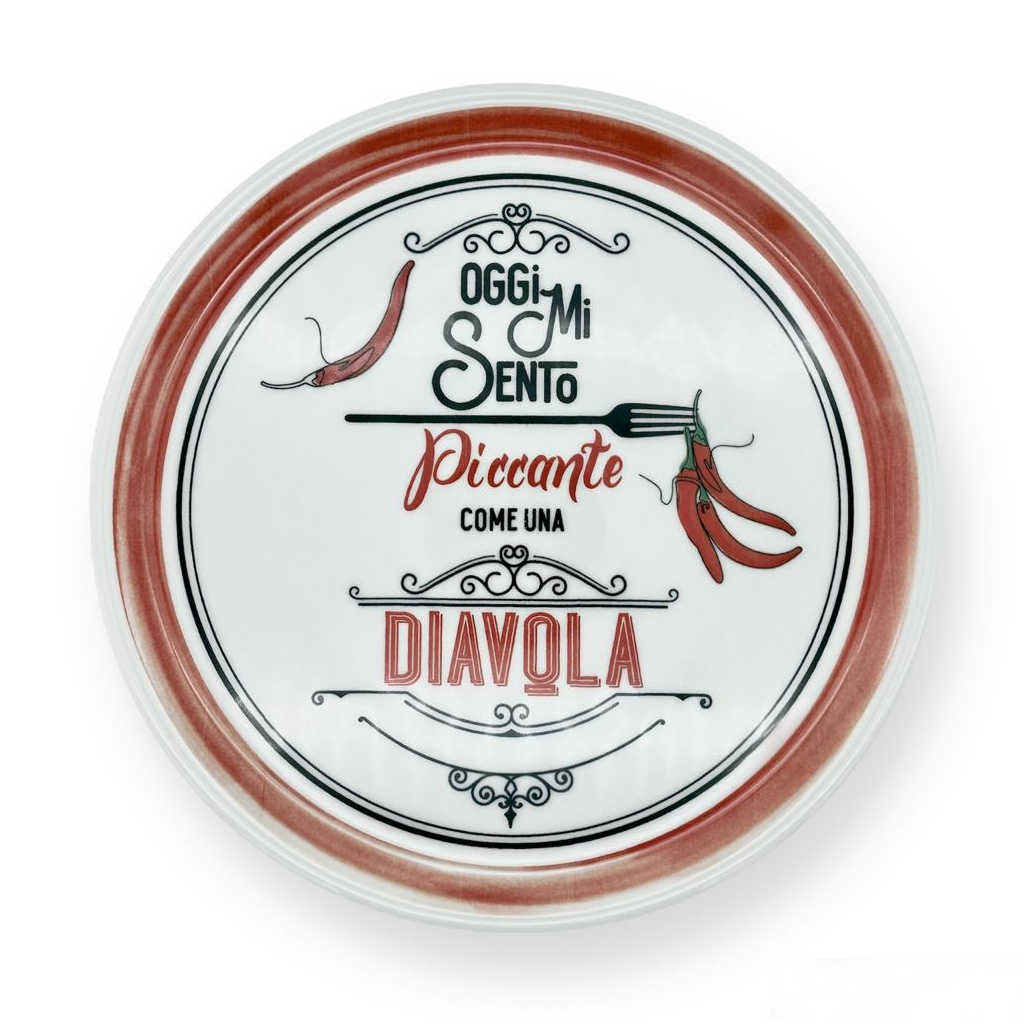 Piatto pizza diavola - Fade Maison