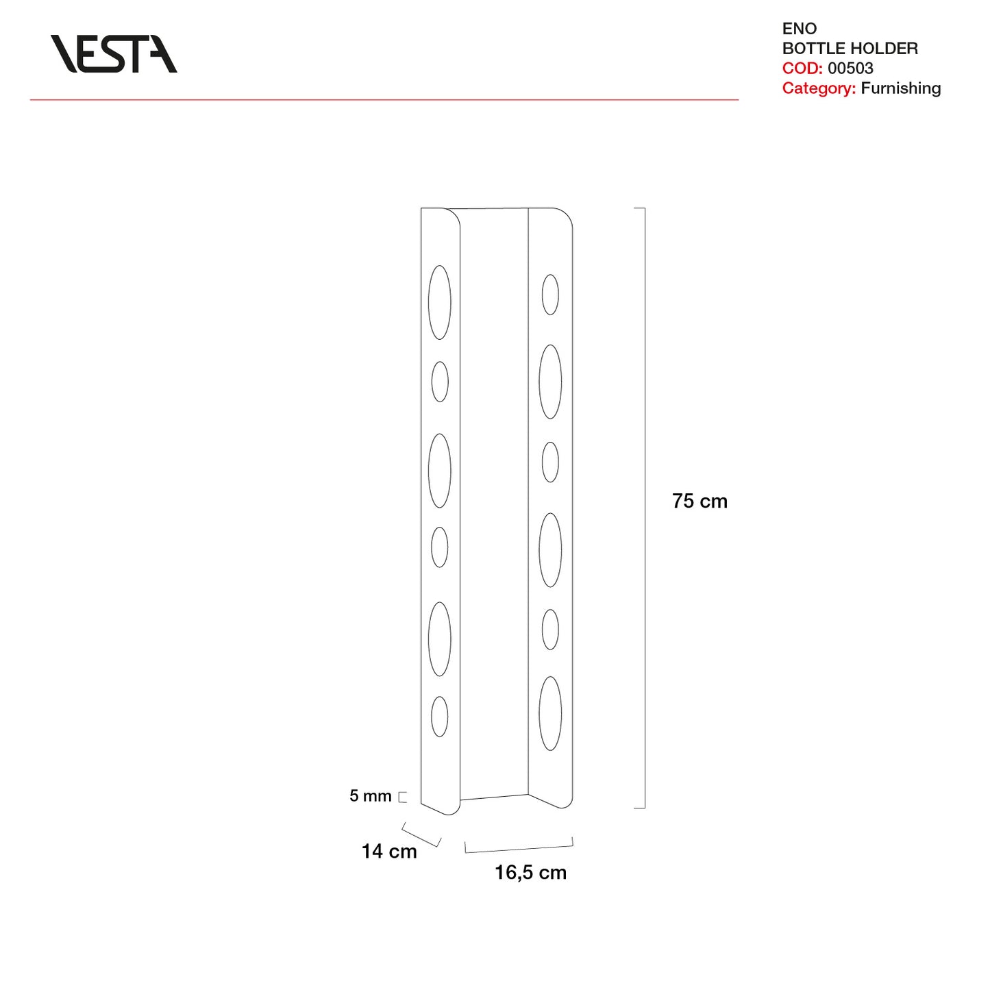 PORTABOTTIGLIE ENO | Vesta