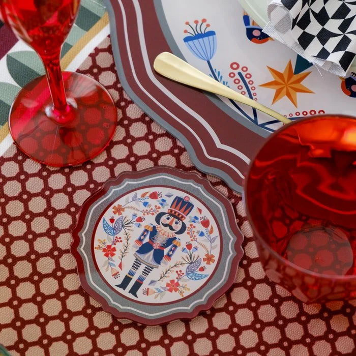 Set 6 sottobicchieri fiaba natale - Vesta Design