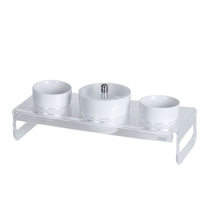 Vassoio con 2 tazzine e zuccheriera - Vesta Design