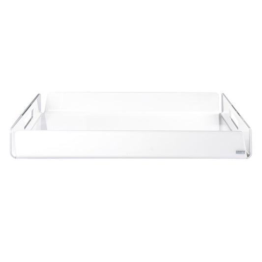 Vassoio quadrato plexiglass trasparente - Vesta Design