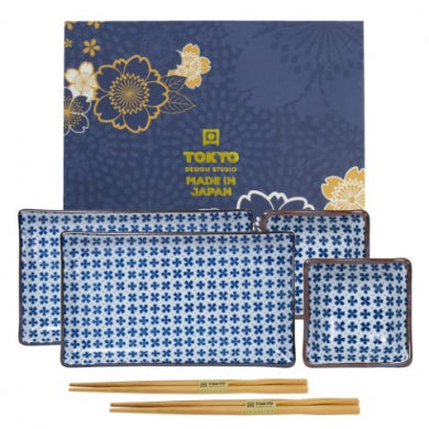 Tokyo Design Nippon Blu Set Regalo 6 pz.