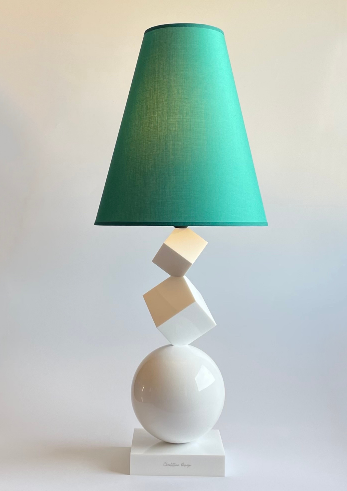 Lampada Column di Fade Disponibile in Rosso, Blu o Verde