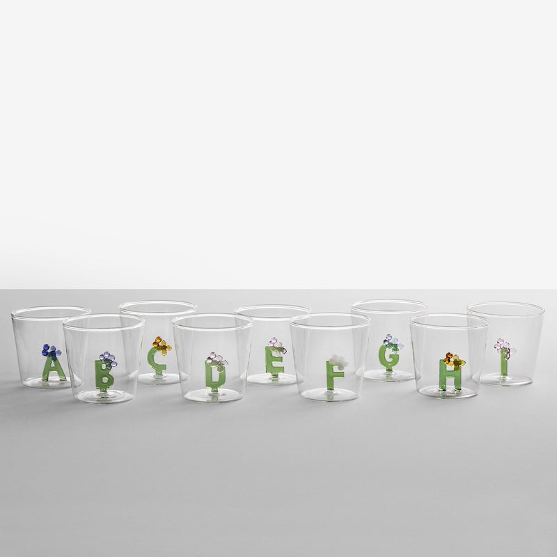 Bicchieri Greenwood Alphabet | Ichendorf Milano