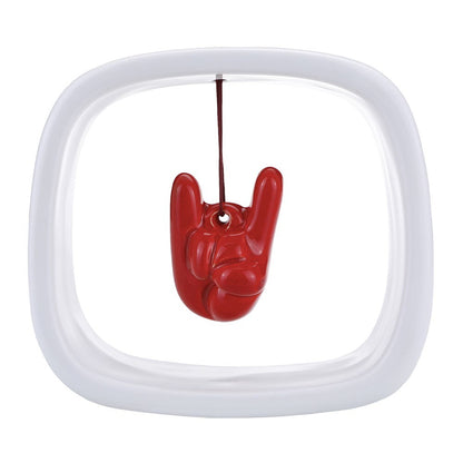 Cornice in ceramica con Elemento Scaramantico pendente